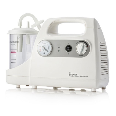 Portable Metal Vacuum Bottle Medical Suction Apparatus Single Phlegm Suction Machine
