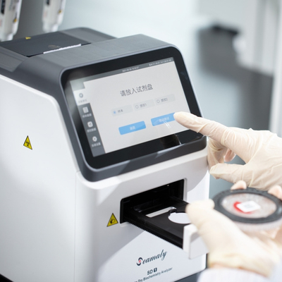 Máquina bioquímica seca del análisis de sangre del analizador de la bioquímica automática completa seca médica de Seamaty SD1 200m m (L)*252mm (W)*299mm (H)